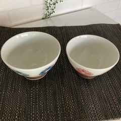ペア　茶碗と湯呑みの画像