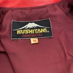 【KUSHITANI】 クシタニ HAMAMATSU レディース セミダブルライダースジャケット Mサイズの画像