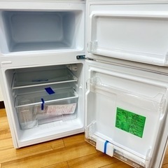 未使用2021年 2ドア冷蔵庫 87L YRZ-C09H1の画像