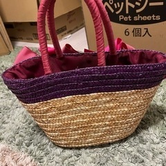 かごバッグの画像