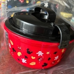 【値下げ！未使用品】レンジで炊飯　ミッキーマウスの画像