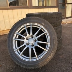 スタッドレスタイヤアルミセット　215/55/R17