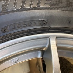スタッドレスタイヤアルミセット　215/55/R17の画像