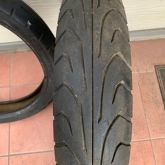 NSー1 タイヤ 前後セット ジャンク扱いの画像