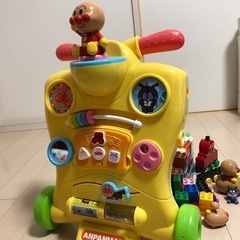 (商談中)アンパンマン乗り物、ブロックその他の画像