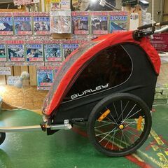 BURLEY バーレー 牽引or手押しＯＫ ２人乗りベビーカー バギーカー ハニー・ビー(HONEY BEE) 【愛品倶楽部柏店】の画像