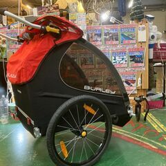 BURLEY バーレー 牽引or手押しＯＫ ２人乗りベビーカー バギーカー ハニー・ビー(HONEY BEE) 【愛品倶楽部柏店】の画像