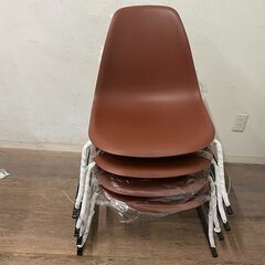 スタッキングスツール　４脚セット　ロータイプ　座面高　29cm ...