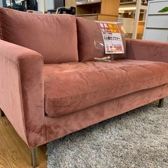 ２人掛けソファ【店頭取引限定】【中古品】早い者勝ち！🚛　足立区近郊配送可能！  