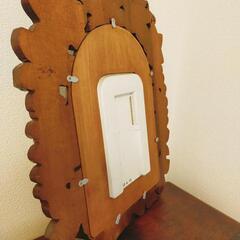 ★0円★アンティーク風ミラーの画像