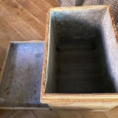 茶箱　収納箱の画像