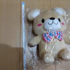 新品！チェッくま　ぬいぐるみ　ストラップ？の画像
