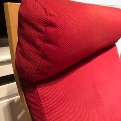 IKEA POANG ポエング　赤 2000円に値下げ！の画像