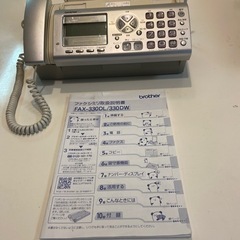 brother FAX付き　電話機の画像