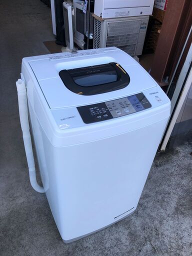 【動作保証あり】HITACHI 日立 2017年 NW-50A 5.0kg 洗濯機【管理KRS520】