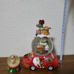 スノードーム クリスマスの画像