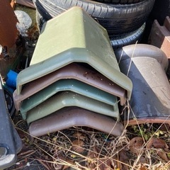瓦　鬼瓦　桟瓦　棟瓦　等の画像