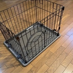 受け取り相談中★キャスター付き犬小屋★ペットゲージ★小型犬ゲージ小★