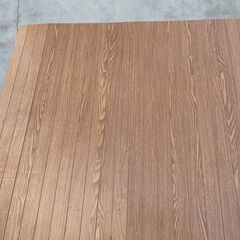 ★状態〇★ ウッドカーペット 約240x240cm 約3.5畳 ナチュラル柄 カーペットの画像