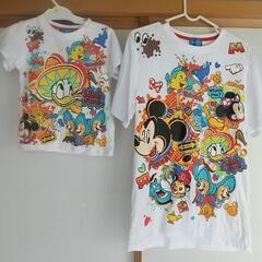  ディズニーランドTシャツ 親子