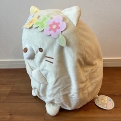 未使用品　すみっコぐらし ねこのきょうだいぬいぐるみXL  タグ付きの画像