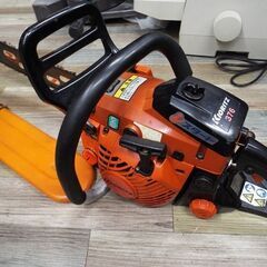 動作品 KIORITZ 共立 16インチ エンジンチェーンソー ...