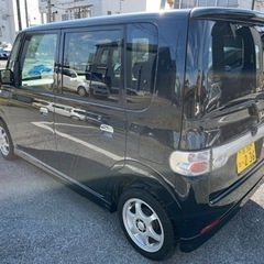 ダイハツ　タントカスタム　低走行　車検2年付き　車　バイクの画像