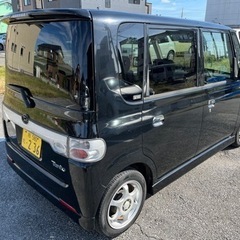 ダイハツ　タントカスタム　低走行　車検2年付き　車　バイクの画像