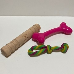 犬オモチャ3点セット　ほぼ新品の画像