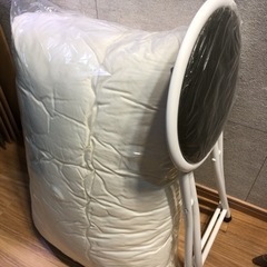 【お取引確定しました】シングル用ふとん・脚立