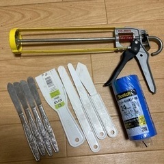 お取引き中！タジマコーキングガンセット！　特殊加工ヘラ付き！