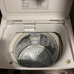 縦型洗濯機　BW-V70E 2019年製　3年使用の画像