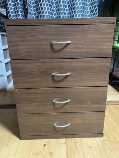 木製チェスト　4段