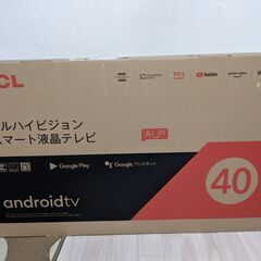 新品未開封　スマートテレビ　TCL 40S5200B