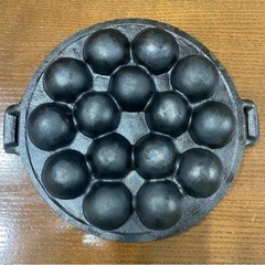 たこ焼き鉄板の画像