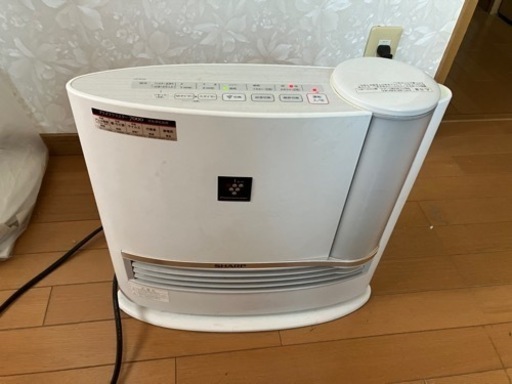 シャープ。ファンヒーター。
