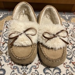 キッズモカシン19cmシューズ