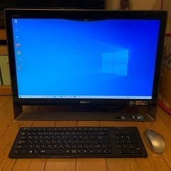 美品 SONY VAIO PCV-A1112N Win10 Core2Duo E7500 メモリ6GB SATA HDD 1TB の画像