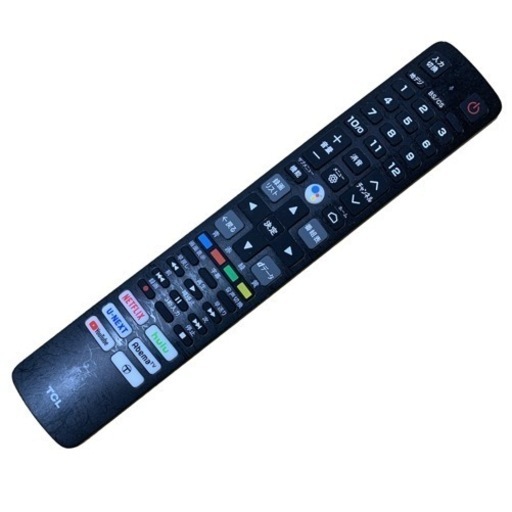 TVリモコン TCL リモコンのみ TCL純正テレビリモコンRC610 JJR1