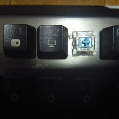 E-3lue　メカニカルキーボード　青軸　訳ありの画像