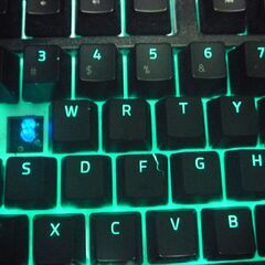 RAZER BLACKWIDOW RZ03-0286　メカニカルキーボード　難ありの画像