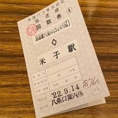 高速バスチケット※片道分　京都⇄米子の画像