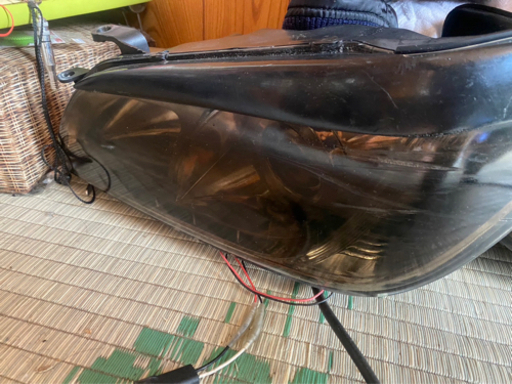 アルテッツァ SONAR製 ヘッドライト アイライン付き