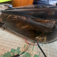 アルテッツァ SONAR製 ヘッドライト アイライン付き
