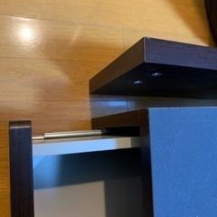 ニトリ　収納付き　セミダブル　ベッドの画像