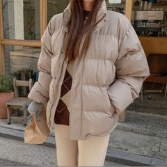 パンパンショートダウンコート