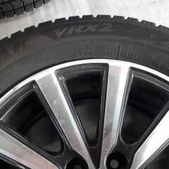 ○195/60R15○スタッドレスアルミホイール4本セット○ブリジストン○ＶＲＸ２○の画像