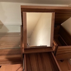 ドレッサータイプ　ローテーブルの画像