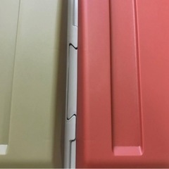 蓋付ゴミ箱　3色セット　連結可能の画像