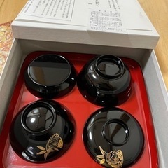 お食い初めセット　女の子用　一部傷あり